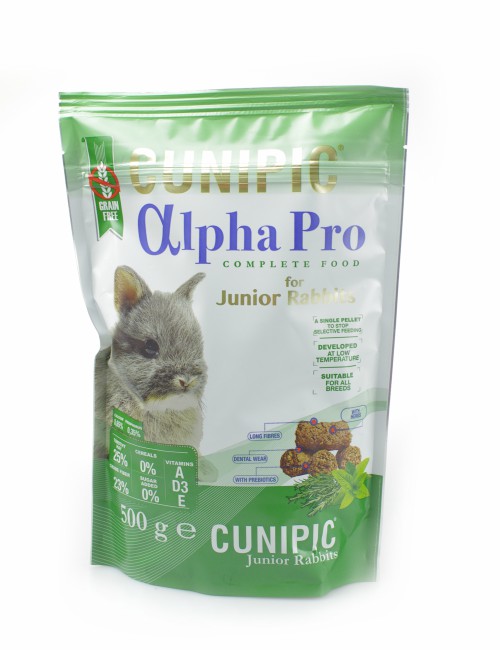 cunipic alpha pro junior dla młodego królika
