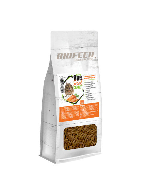 przysmak z marchewką dla królika