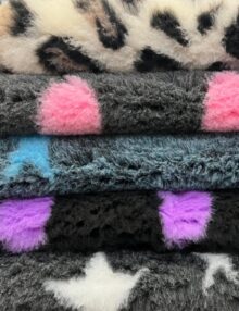 Dry Bed posłanie dla królika grube we wzory 100x50 cm